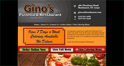 Desktop Screenshot of ginosofmanhasset.com